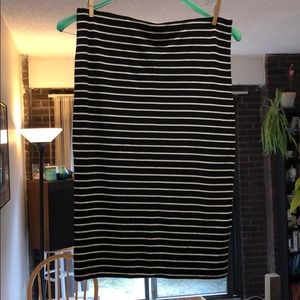 LOFT tube/pencil skirt